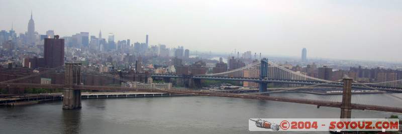 Brooklyn and Manhattan Bridges
