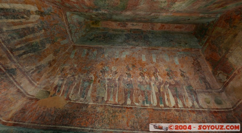 Bonampak - peintures Maya
Mots-clés: Ruines panorama peinture