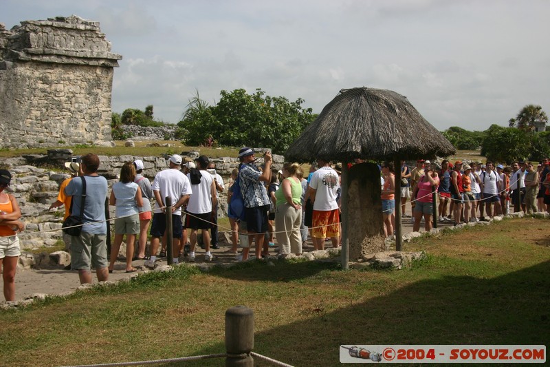 Tulum - flot de touristes
Mots-clés: Ruines