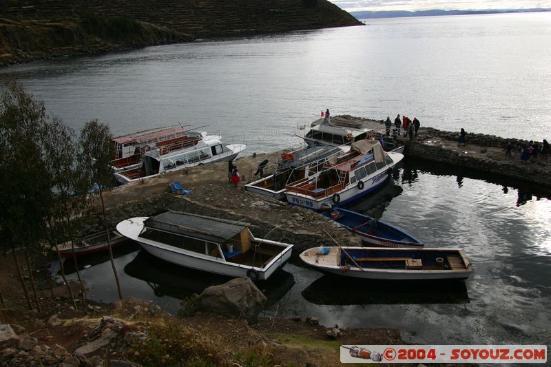 Lago Titicaca - Isla Amantani - Puerto
Mots-clés: peru