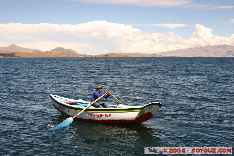 Isla del Sol - Estrecho de Yampupata
Mots-clés: bateau Lac