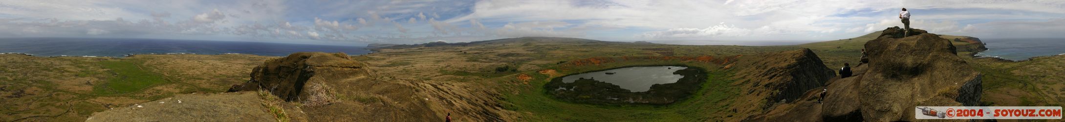Ile de Paques - Rano Raraku - panorama
Mots-clés: chile Ile de Paques Easter Island patrimoine unesco panorama volcan Lac