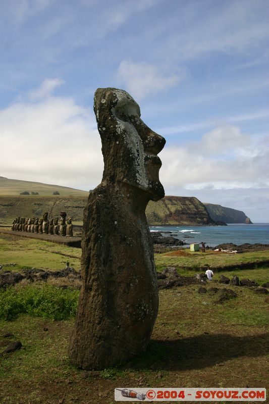 Ile de Paques - Ahu Tongariki
Mots-clés: chile Ile de Paques Easter Island patrimoine unesco Moai sculpture animiste