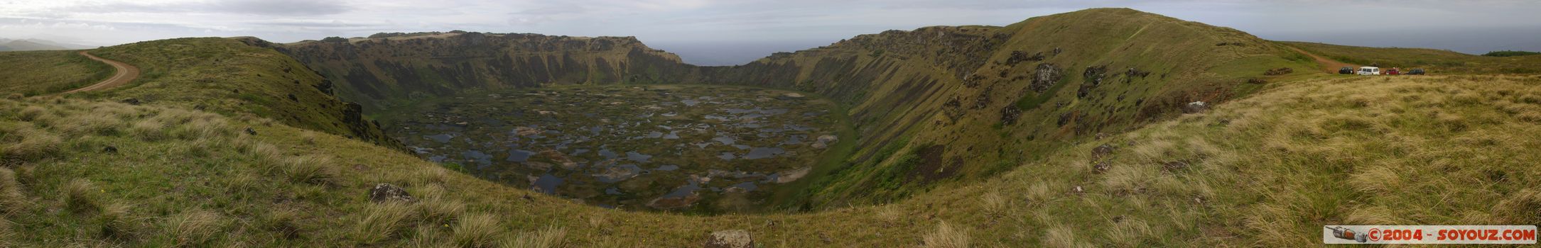 Ile de Paques - Rano Kau - panorama
Mots-clés: chile Ile de Paques Easter Island patrimoine unesco panorama volcan