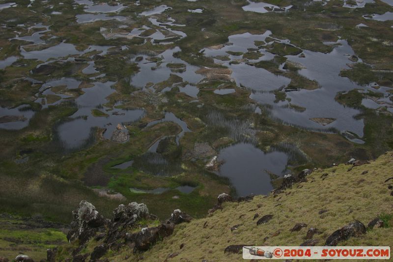 Ile de Paques - Rano Kau 
Mots-clés: chile Ile de Paques Easter Island patrimoine unesco volcan Lac