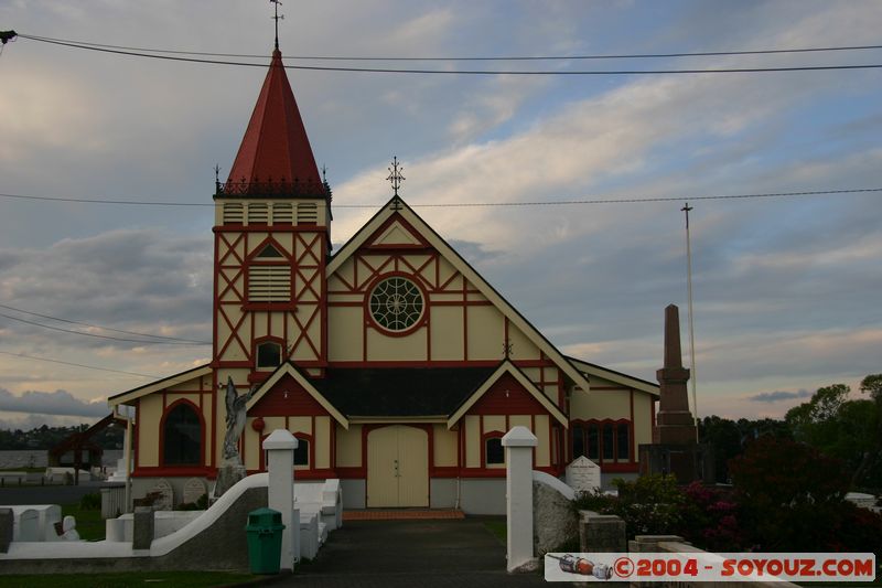 Rotorua - Ohinemutu - St Faith's Anglican Church
Mots-clés: New Zealand North Island Eglise