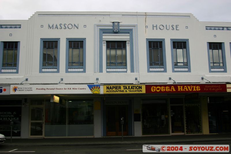 Napier - Art Deco - Masson House
Mots-clés: New Zealand North Island Art Deco