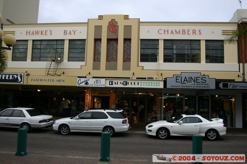 Napier - Art Deco - Hawke's Bay Chambers
Mots-clés: New Zealand North Island Art Deco