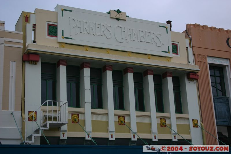 Napier - Art Deco - Parker's Chambers
Mots-clés: New Zealand North Island Art Deco