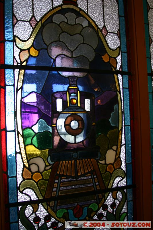 Dunedin Railway Station - Stained glass
Mots-clés: New Zealand South Island Vitrail