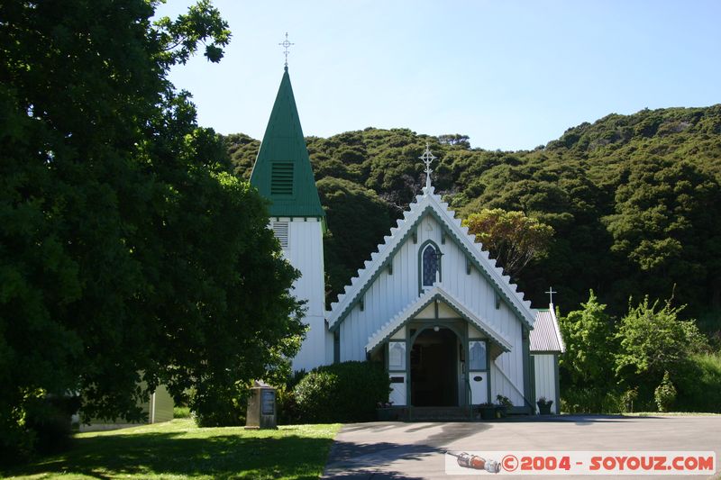 Banks Peninsula - Akaroa - Church of St Patrick
Mots-clés: New Zealand South Island Eglise