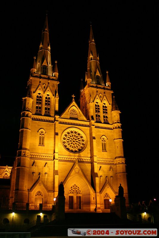 Sydney by Night - St Mary's Catholic Cathedral
Mots-clés: Nuit Eglise