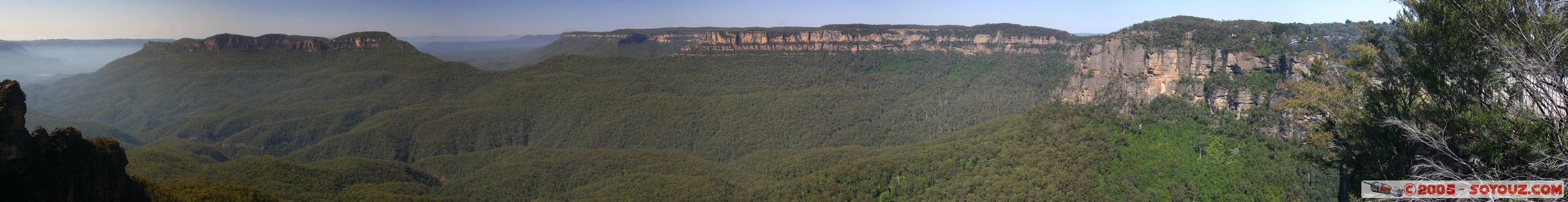 Blue Mountains - Echo Point - panorama
