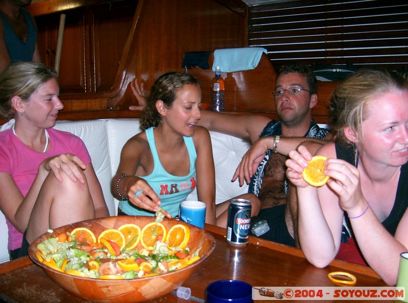 Whitsundays - On the boat
