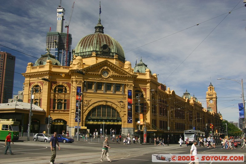 Melbourne - Flinders Street Railway Station
Mots-clés: Trains