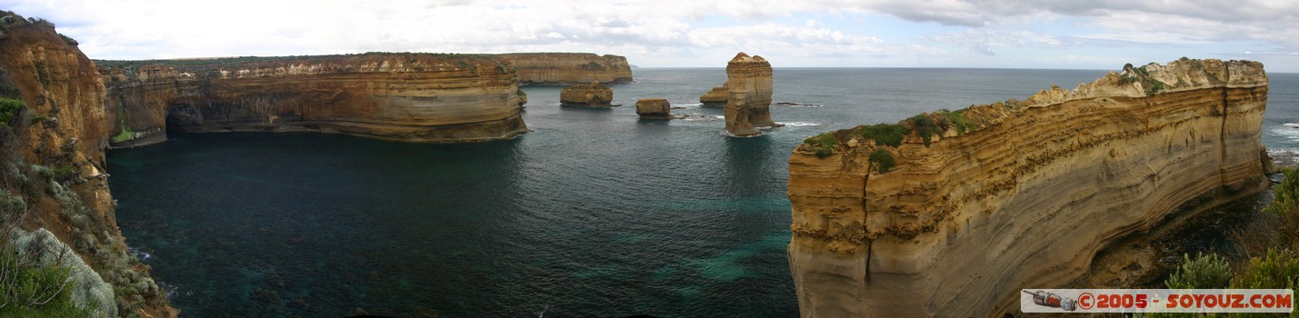 Great Ocean Road - Loch Ard Gorge -  The Razorback
Mots-clés: panorama
