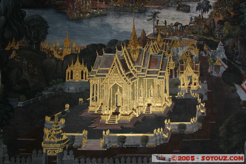 Bangkok - Wat Phra Kaew
Mots-clés: thailand Boudhiste peinture