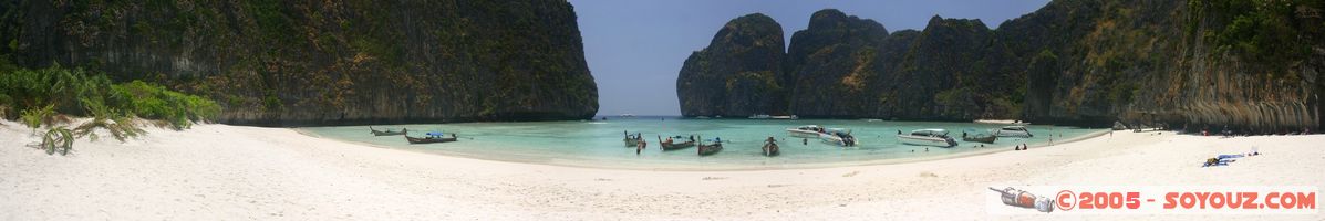 Koh Phi Phi Le - Maya Beach - panorama
Mots-clés: thailand mer plage panorama