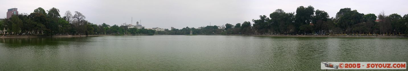 Hanoi - Hoan Kiem Lake - panorama
Mots-clés: Vietnam Boudhiste Lac panorama