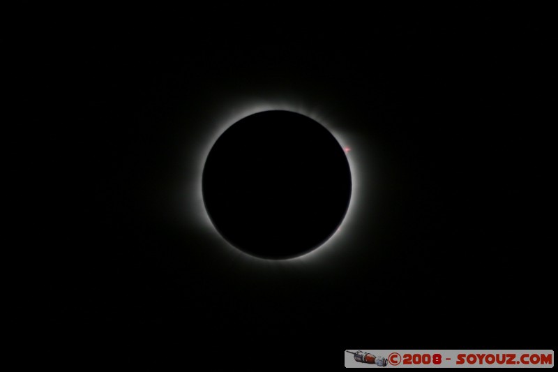 Eclipse de Soleil 2008 - Totalite
Mots-clés: Eclipse Astronomie