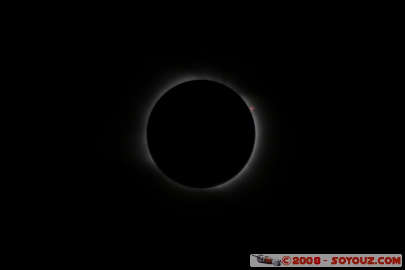 Eclipse de Soleil 2008 - Protuberence
Mots-clés: Eclipse Astronomie