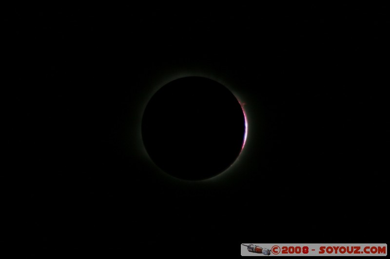 Eclipse de Soleil 2008 - Protuberence
Mots-clés: Eclipse Astronomie