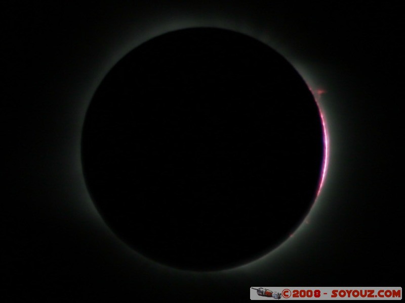 Eclipse de Soleil 2008 - Protuberence
Mots-clés: Eclipse Astronomie