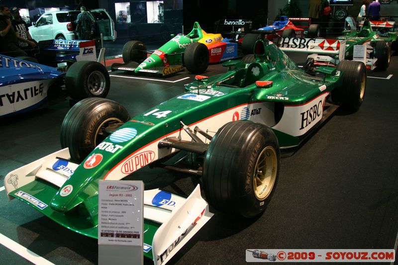 Salon Auto de Geneve 2009 - Formule 1 Jaguar R3-2002
Mots-clés: voiture Formule 1 vehicule