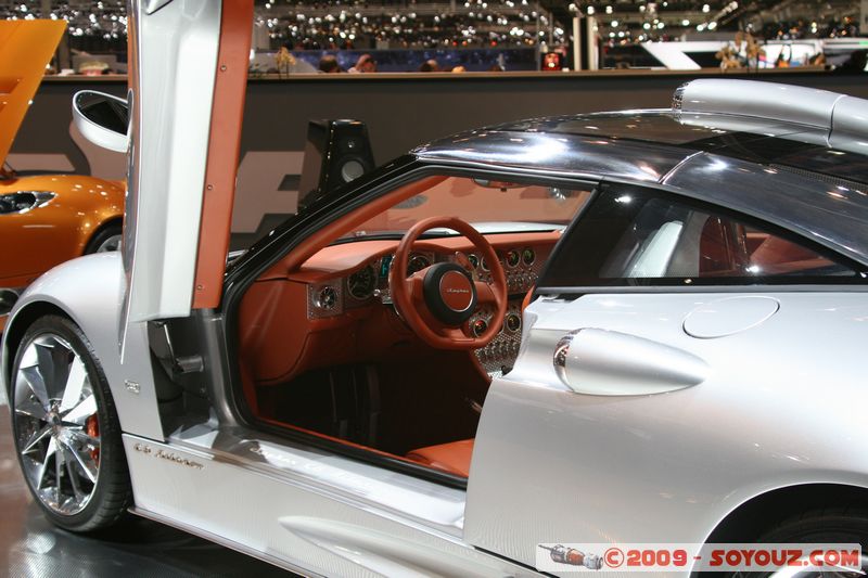 Salon Auto de Geneve 2009 - Spyker C8
Mots-clés: voiture Spyker vehicule