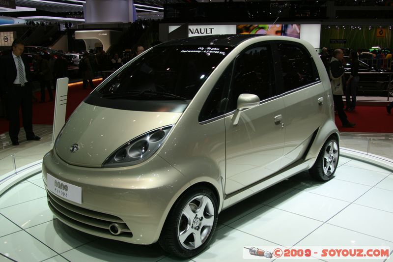 Salon Auto de Geneve 2009 - Tata Nano
Mots-clés: voiture Tata vehicule