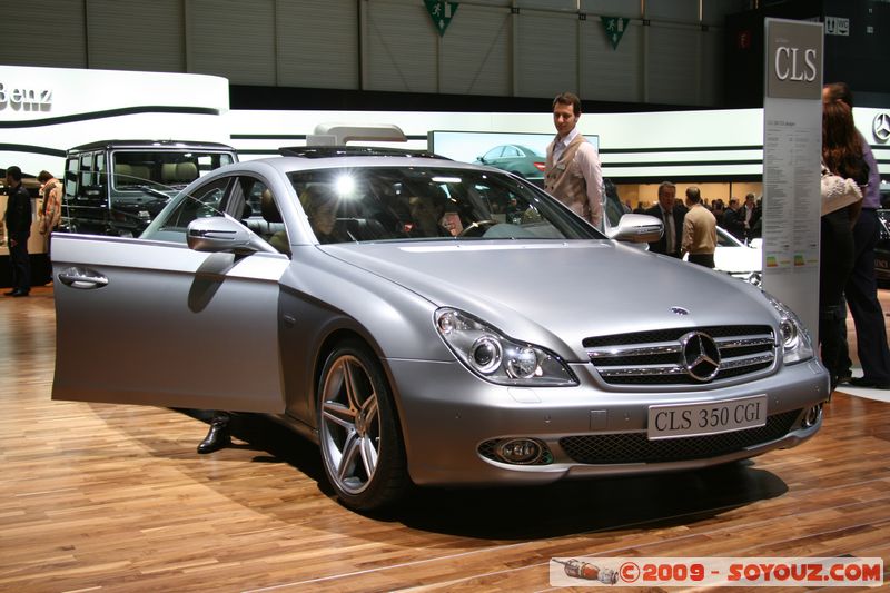Salon Auto de Geneve 2009 - Mercedes CLS 350 CGI
Mots-clés: voiture Mercedes vehicule