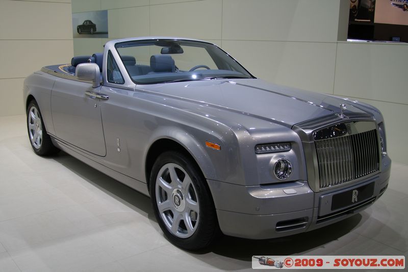 Salon Auto de Geneve 2009 - Rolls-Royce Drophead
Mots-clés: voiture Rolls-Royce vehicule