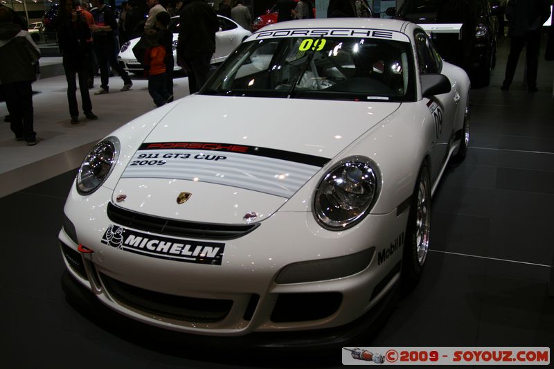 Salon Auto de Geneve 2009 - Porsche 911 GT3 Cup
Mots-clés: voiture Porsche vehicule