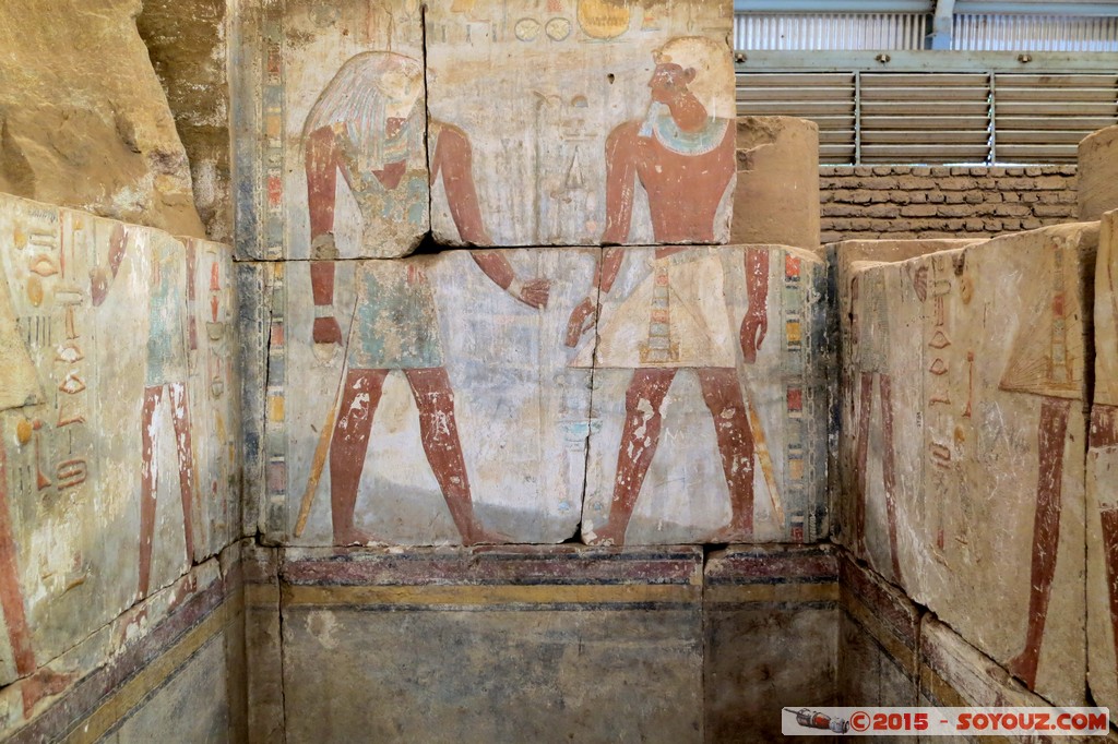 Khartoum - National Museum - Buhen temple
Mots-clés: geo:lat=15.60649907 geo:lon=32.50769198 geotagged Khartoum SDN Soudan Egypte Ruines egyptiennes Buhen peinture Bas relief