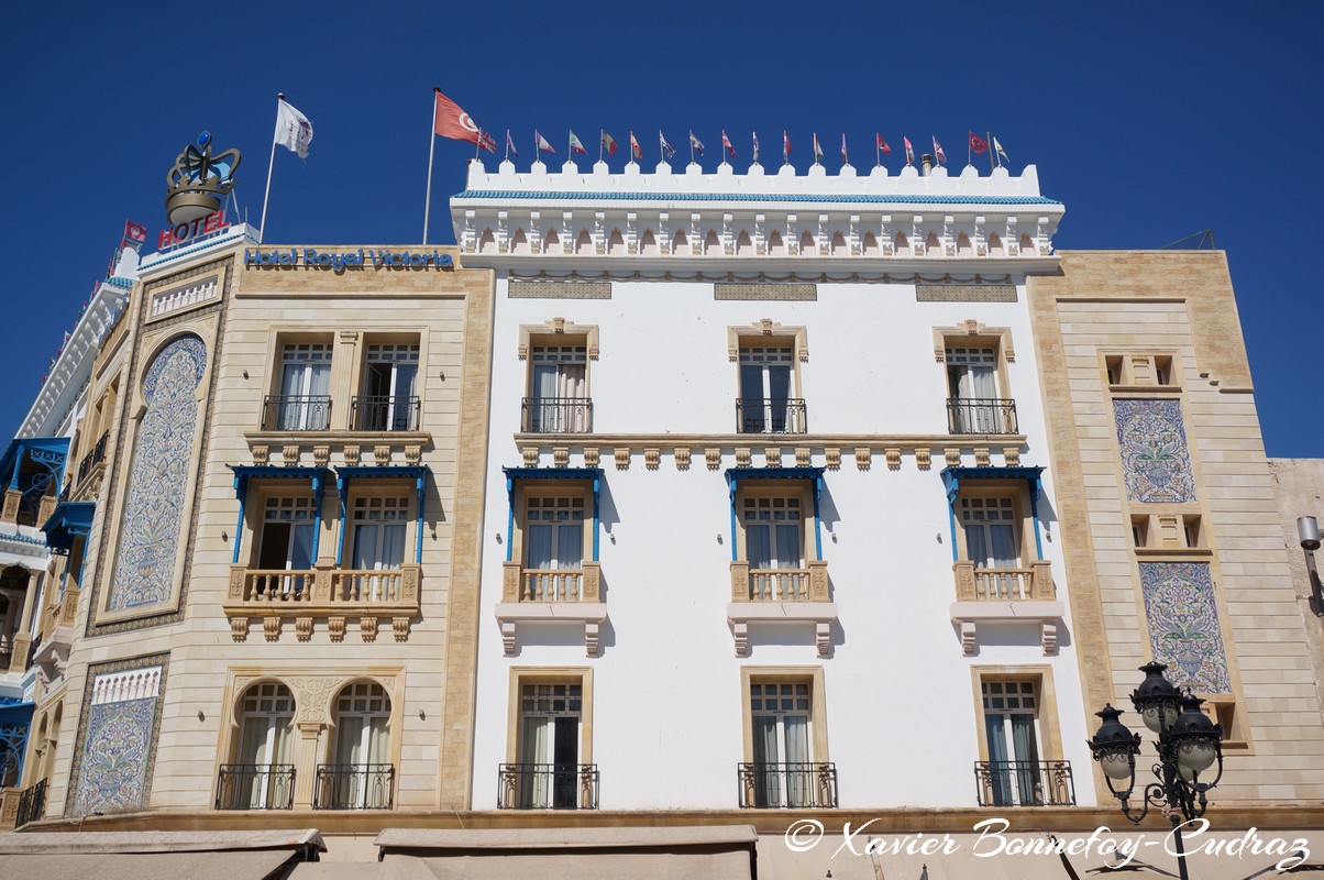 Tunis - Medina - Hotel Royal Victoria
Mots-clés: Bab El Bhar geo:lat=36.79933225 geo:lon=10.17560425 geotagged TUN Tūnis Tunisie Hotel Royal Victoria Medina