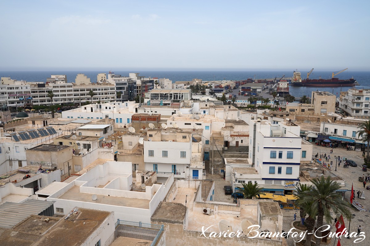 Sousse - La Medina - Vue depuis le Ribat
Mots-clés: geo:lat=35.82751232 geo:lon=10.63908331 geotagged La Medina Sūsah TUN Tunisie Sousse Ribat Fort Mer