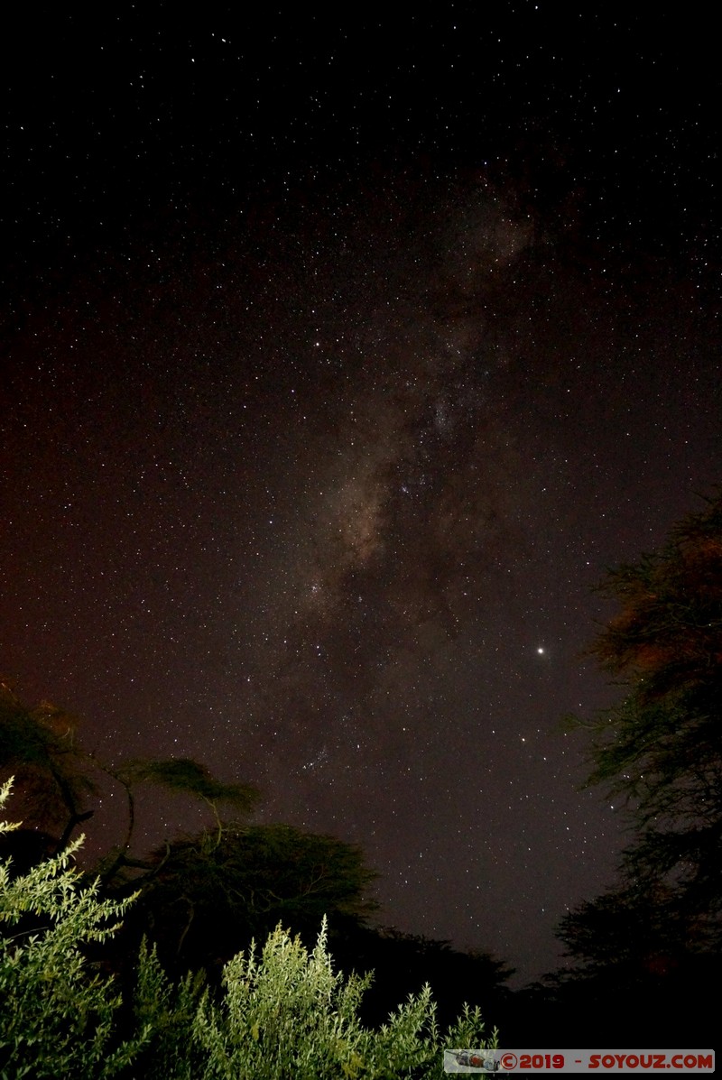Lake Nakuru by night - Mily Way
