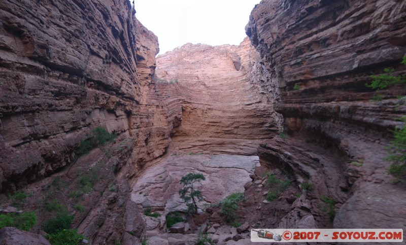 Quebrada de las Conchas - Garganta del Diablo - panoramique
