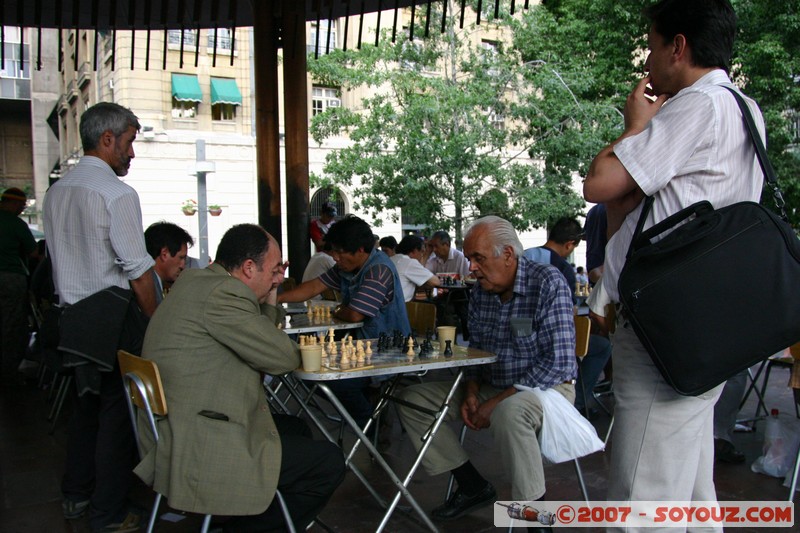 Plaza de Armas - joueurs d'échecs
