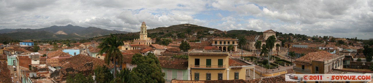 Trinidad - Panorama desde el museo Municipal de Historia
Mots-clés: Sancti SpÃ­ritus Trinidad patrimoine unesco Colonial Espagnol panorama