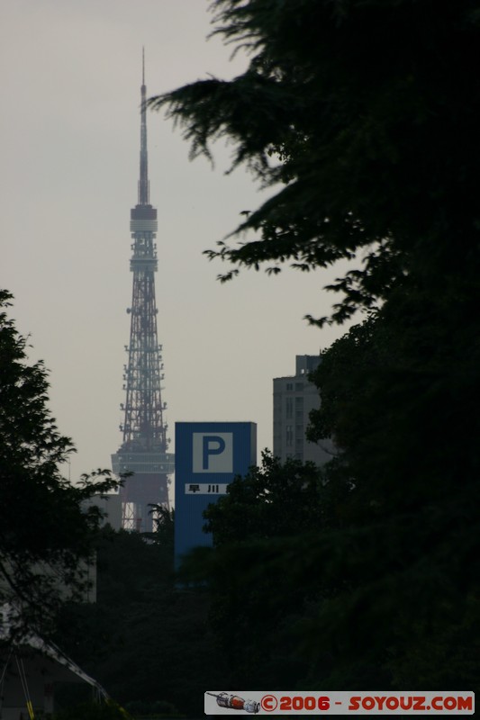 Vue sur la Tokyo Tower
