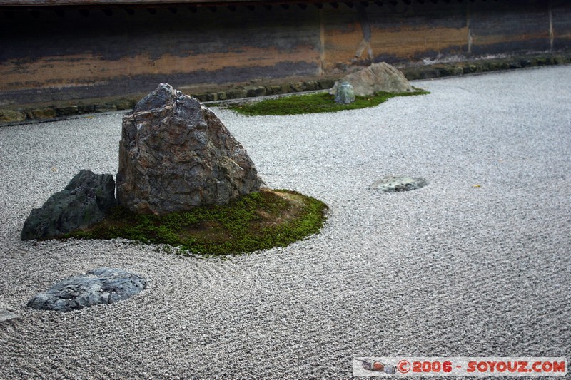 Ryoan-ji temple - jardin Zen
