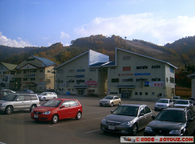 Paysages entre Shinhotaka et Takayama - station de ski
