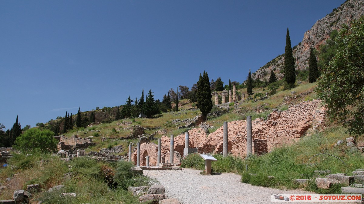 Archaeological site of Delphi - Roman Agora
Mots-clés: Delfi Delphi GRC Grèce Delphes Ruines grec patrimoine unesco Phocis
