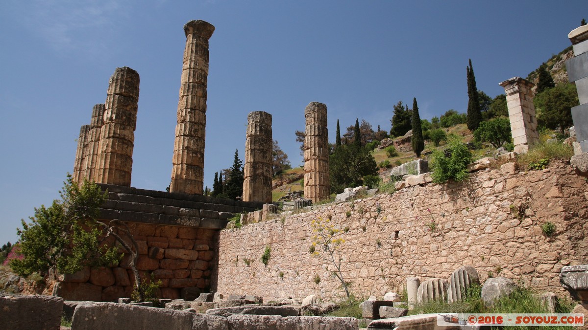 Archaeological site of Delphi - Temple of Apollo
Mots-clés: Delfi Delphi GRC Grèce Delphes Ruines grec patrimoine unesco Phocis Temple of Apollo