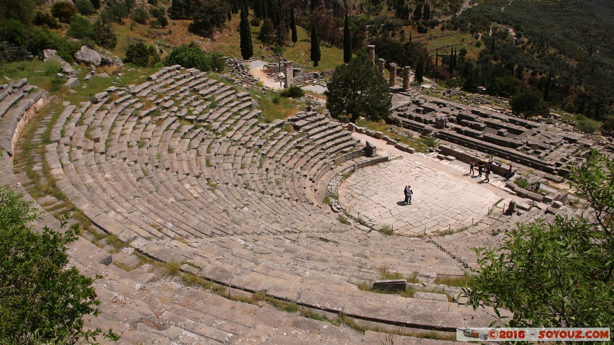 Archaeological site of Delphi - Ancient theatre
Mots-clés: Delfi Delphi GRC Grèce Delphes Ruines grec patrimoine unesco Phocis Ancient theatre