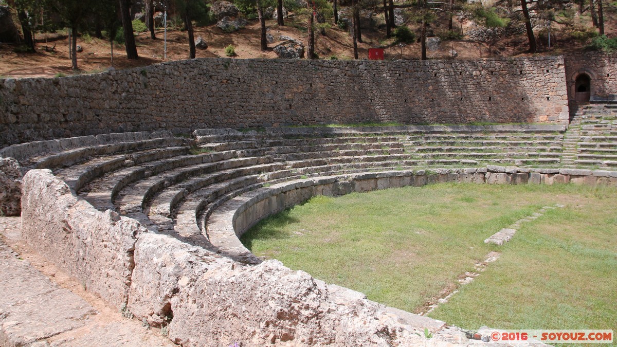 Archaeological site of Delphi - Stadium
Mots-clés: Delfi Delphi GRC Grèce Delphes Ruines grec patrimoine unesco Phocis Stade Stadium