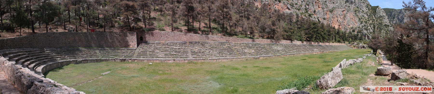 Archaeological site of Delphi - Stadium - panorama
Stitched Panorama
Mots-clés: Delfi Delphi GRC Grèce Delphes Ruines grec patrimoine unesco Phocis Stade Stadium panorama