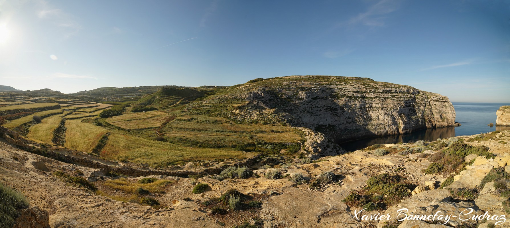 Gozo - Dwejra Bay - Panorama
Mots-clés: Dwejra geo:lat=36.04741177 geo:lon=14.19376194 geotagged Malte MLT Saint Lawrence San Lawrenz Malta Gozo paysage Mer panorama