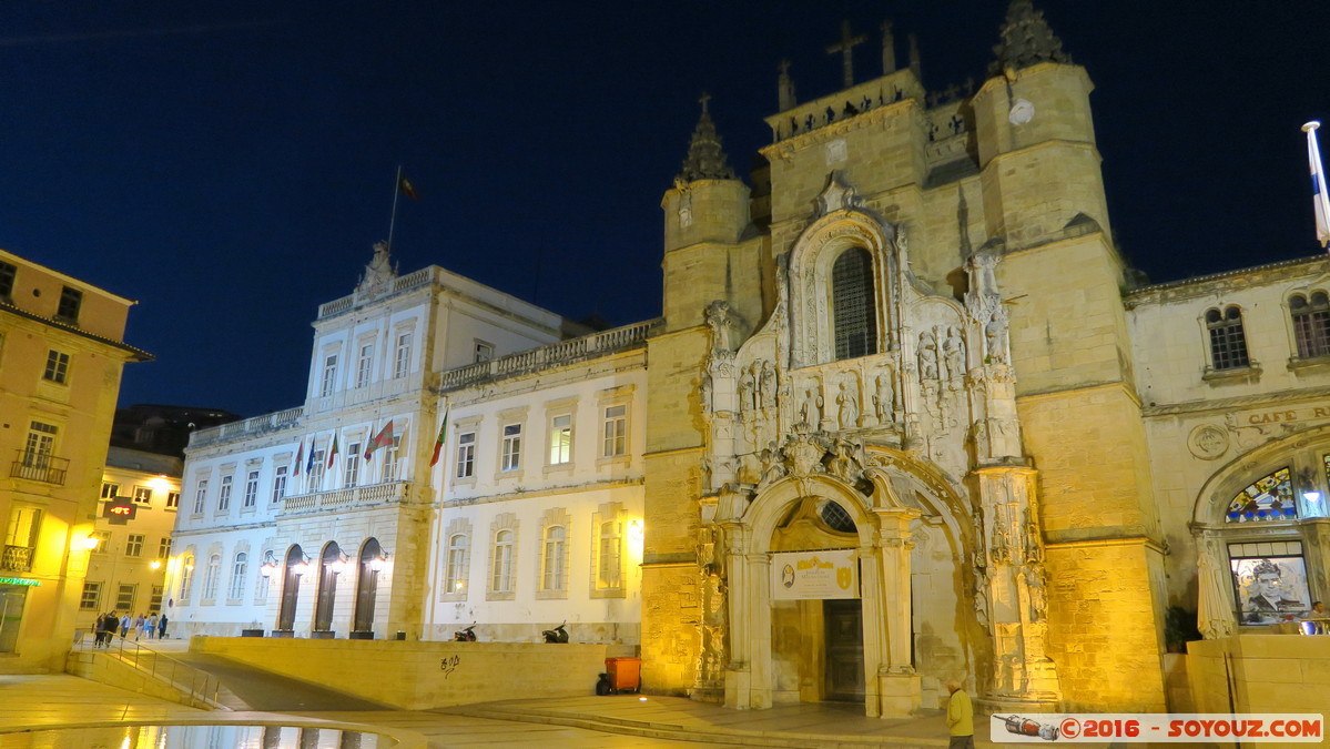 Coimbra by Night - Câmara Municipal e Mosteiro de Santa Cruz
Mots-clés: Coimbra geo:lat=40.21082460 geo:lon=-8.42904836 geotagged Portugal PRT Nuit Praça 8 de Maio Mosteiro de Santa Cruz